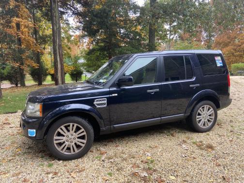 Blue 2012 Land Rover LR4 HSE
